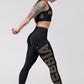 NEBBIA LEGGINGS GOLD PRINT 827