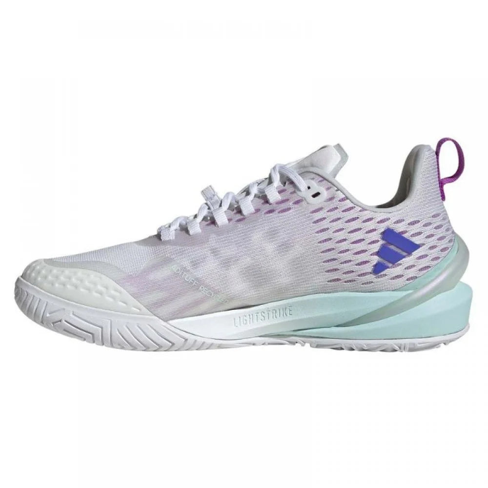 Adidas Adizero Cybersonic Bianco Blu Aqua Scarpe da ginnastica donna