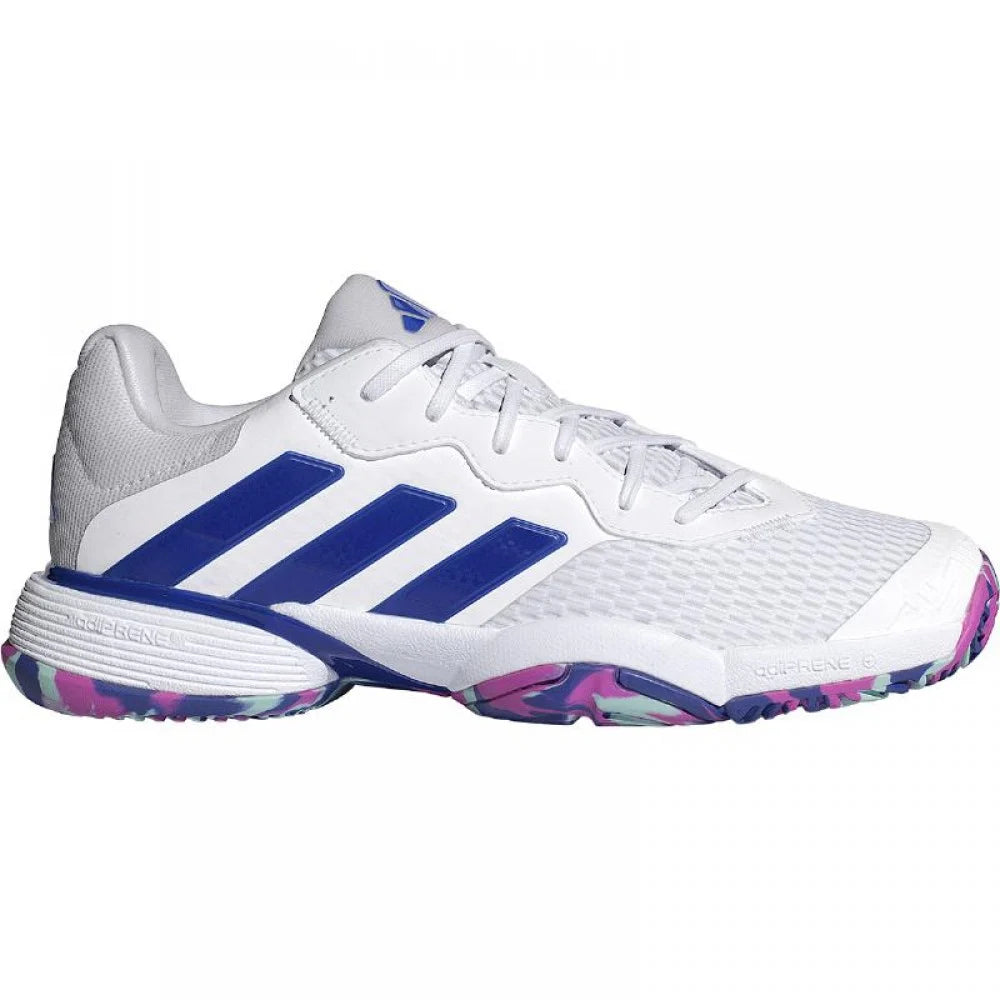 Adidas Barricade Bianco Blu Junior Sneakers