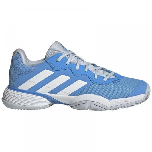 Adidas Barricade Blu Bianca Junior