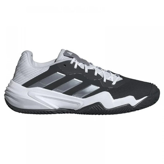 Adidas Barricade Clay Scarpe Nero Bianca Grigio