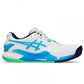 Asics Gel Resolution 9 Bianco Aqua - TERRA BATTUTA