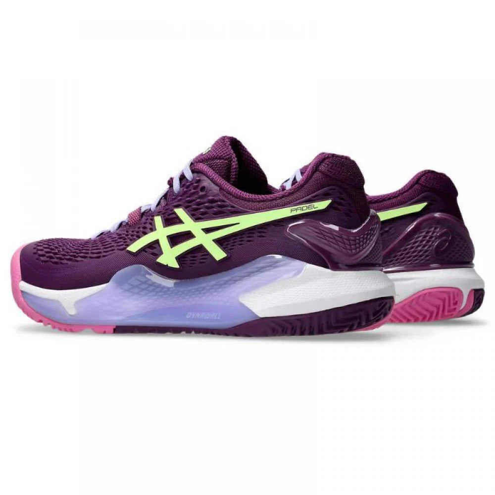 Asics Gel Resolution 9 Padel Intense Lime Donna