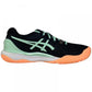 Asics Gel Resolution 9 Padel Nero Menta Donna