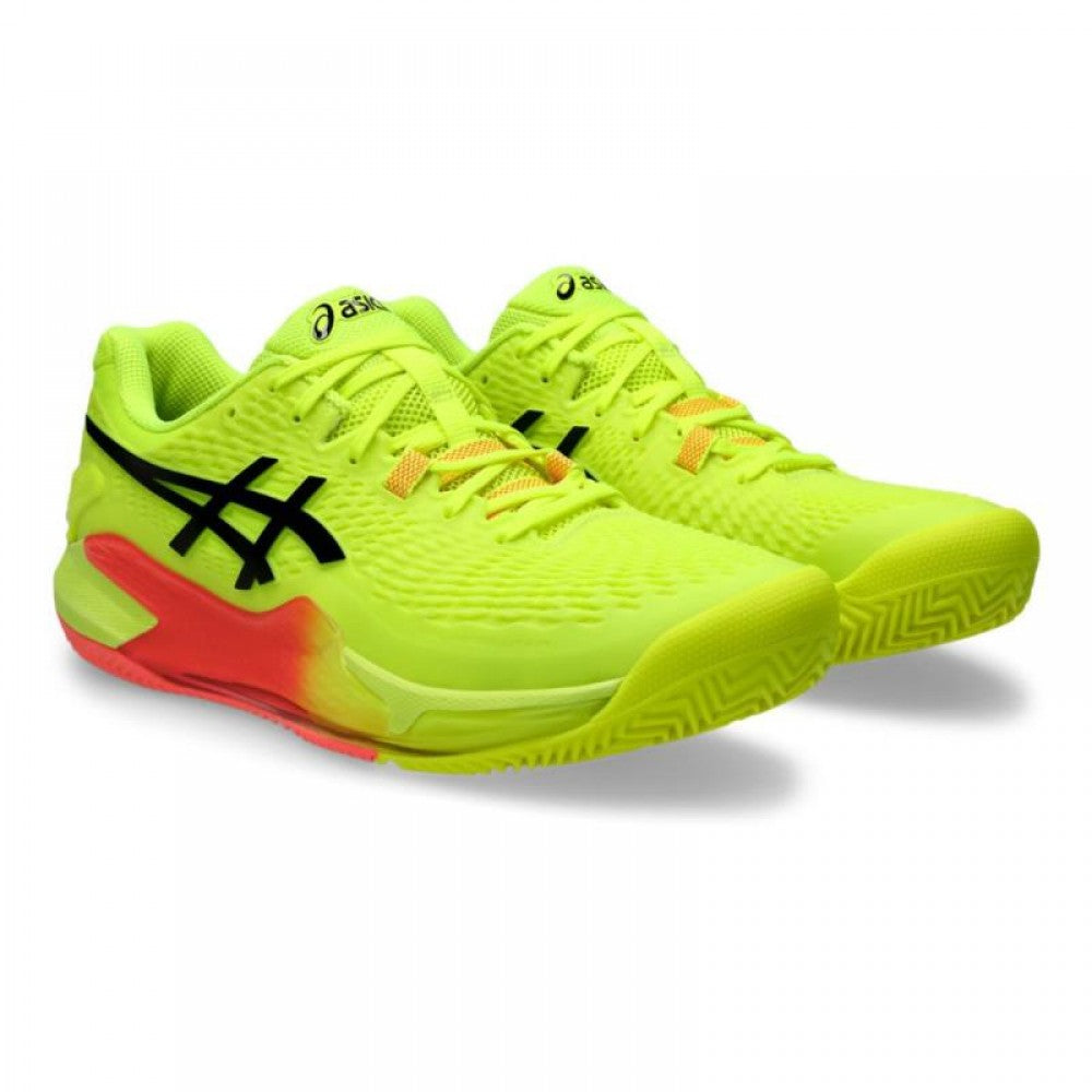 Asics Gel Resolution 9 Paris Giallo Nero - TERRA BATTUTA