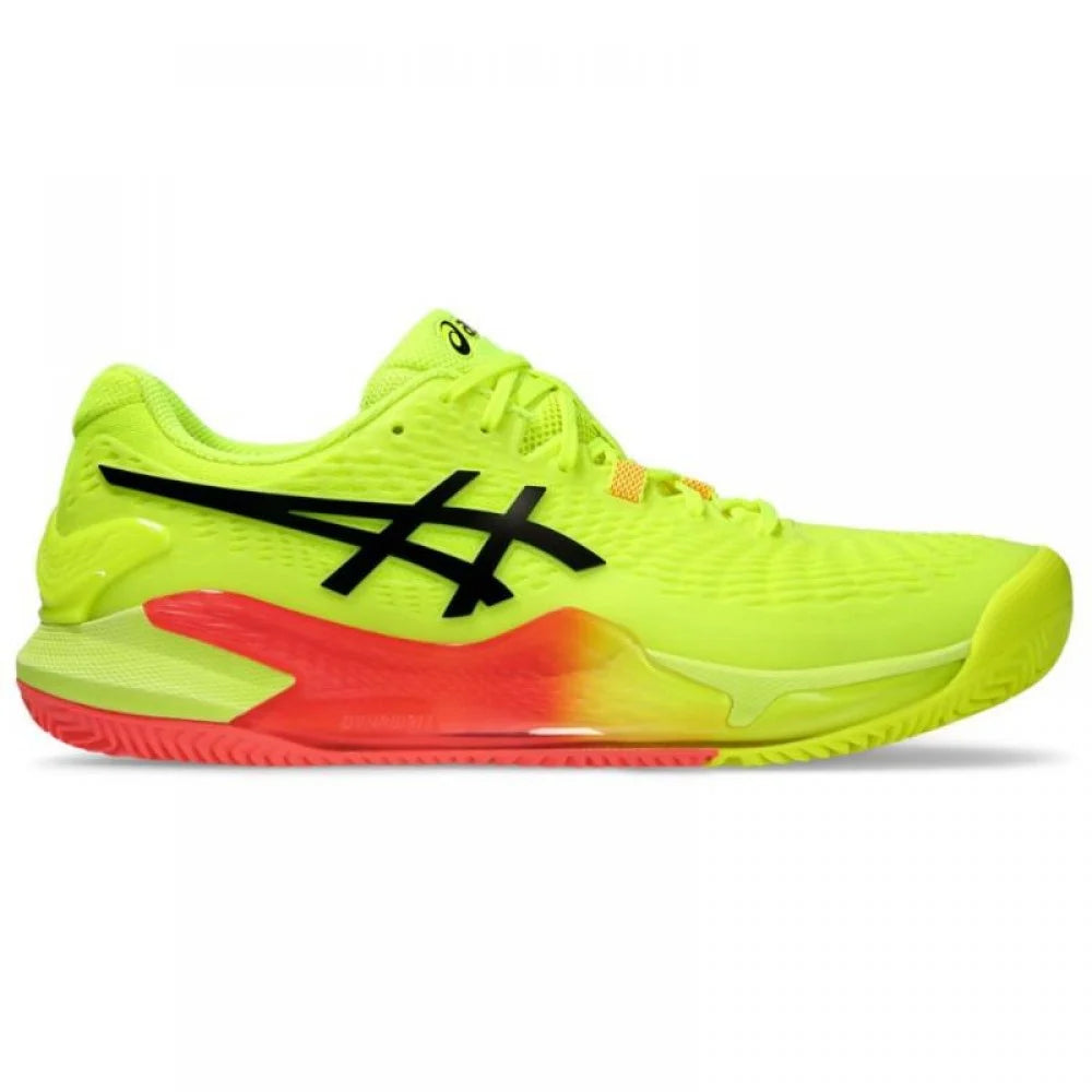 Asics Gel Resolution 9 Paris Giallo Nero - TERRA BATTUTA