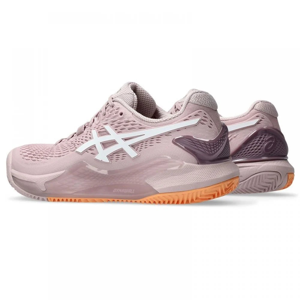 Asics Gel Resolution 9 Rosa Bianco - TERRA BATTUTA