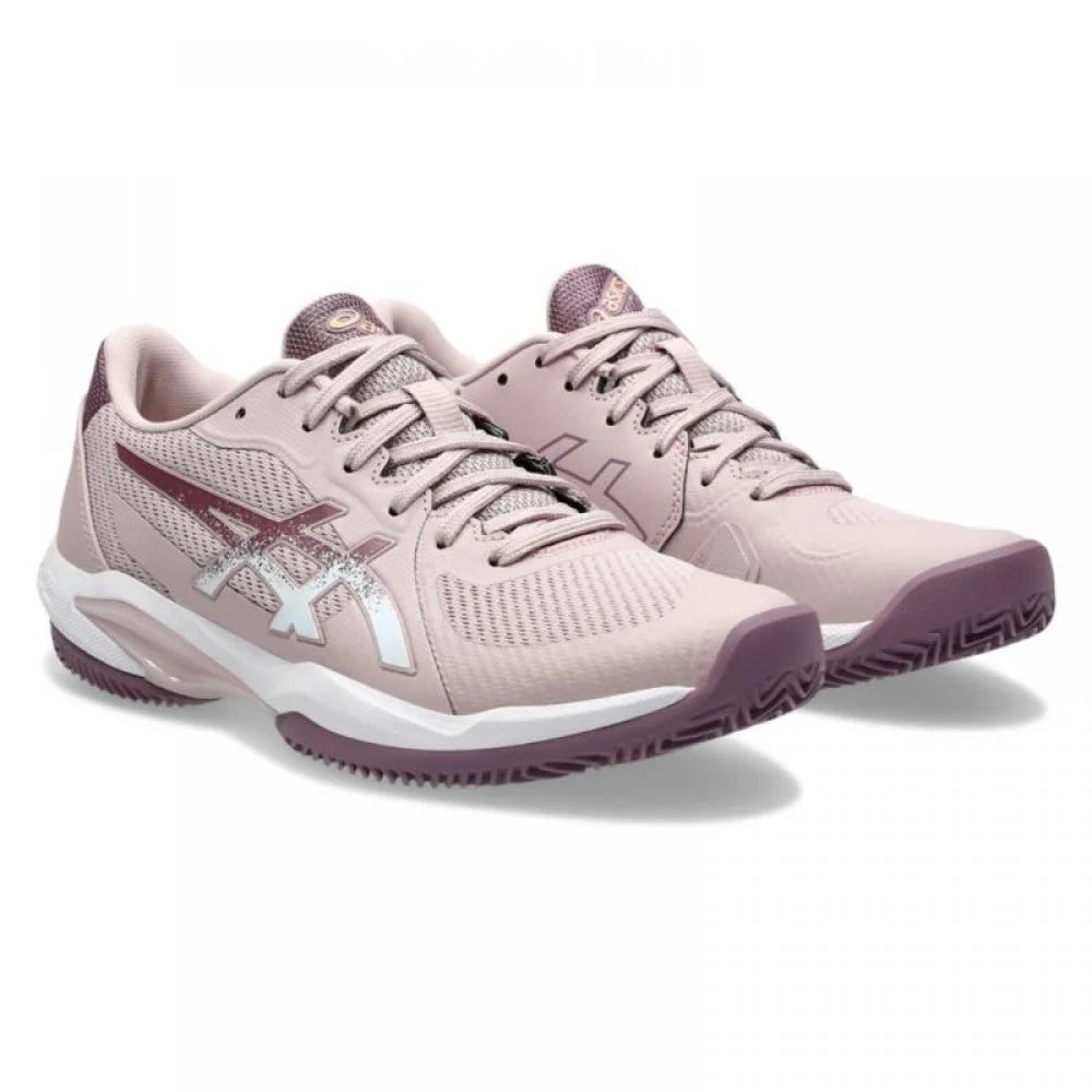 Asics Solution Swift FF 2  donna rosa bianco terra battuta