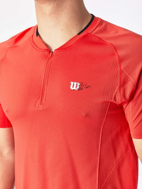 WILSON X BELA SEAMLESS ZIP 2.0 T-SHIRT