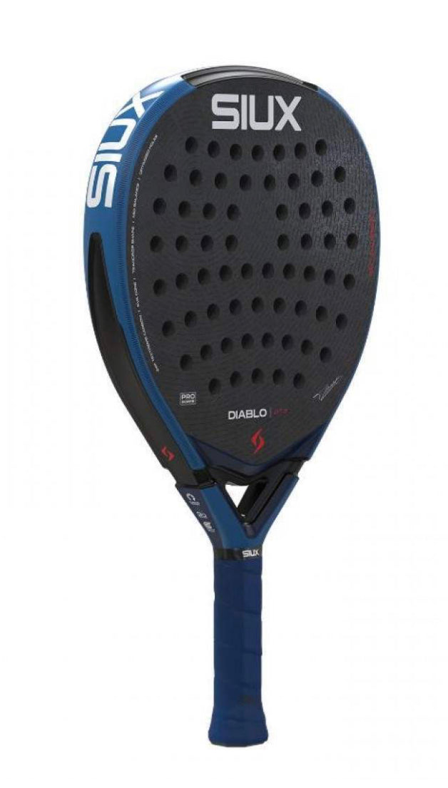 Racchetta Siux Tino Libaak Diablo Pro 2026 Blu Reale
