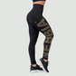 NEBBIA LEGGINGS GOLD PRINT 827