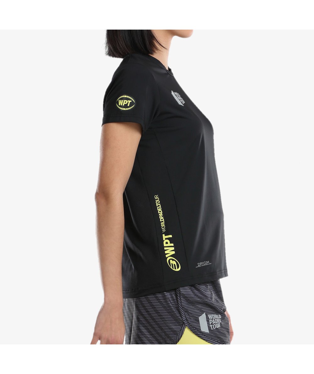 BULLPADEL T-SHIRT LLAMA WPT BLACK