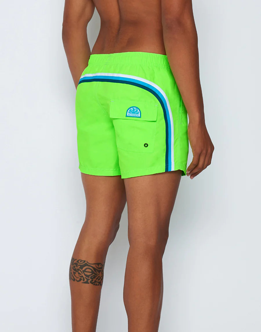 SUNDEK ICONIC SWIMSUIT TAFFETA FLUO GREEN