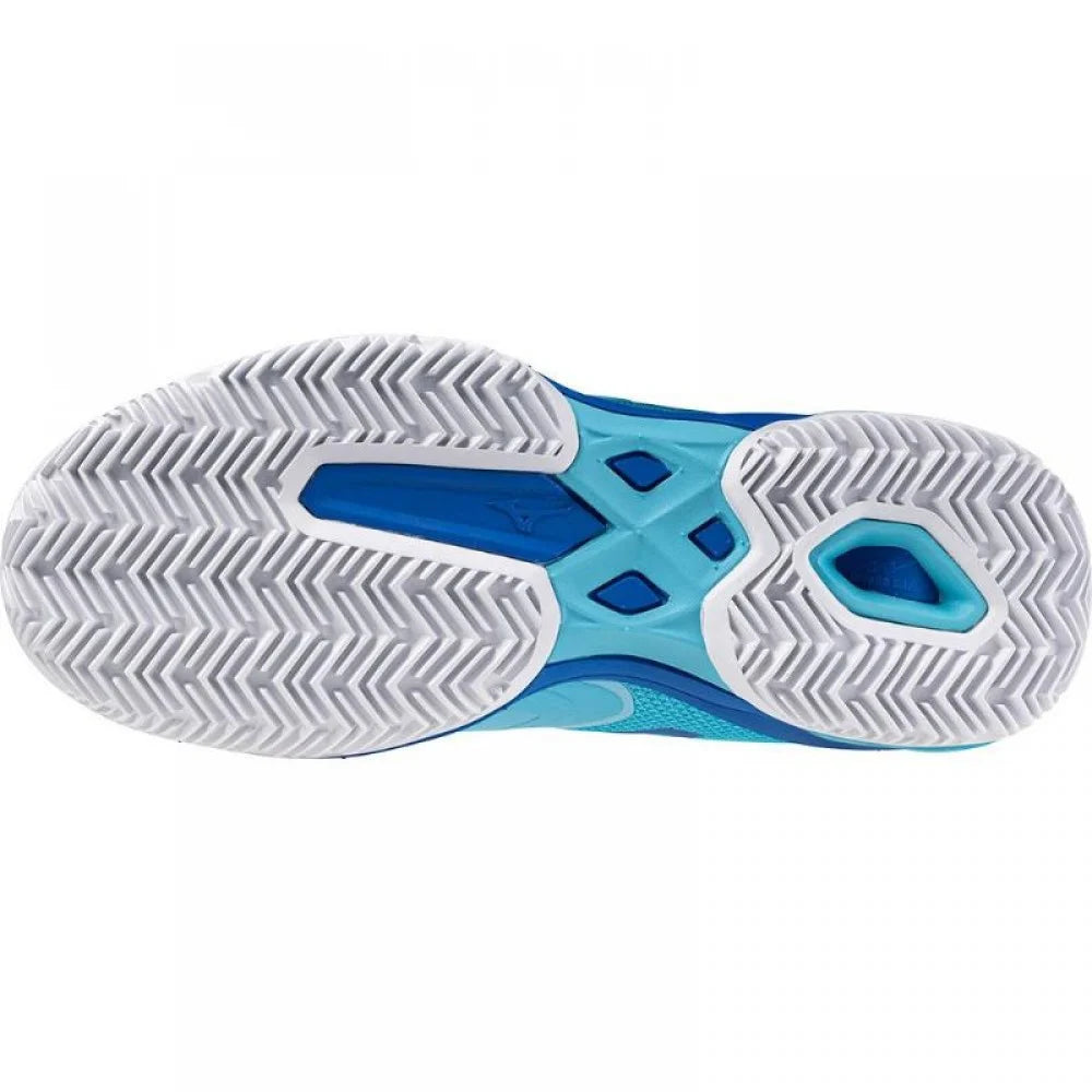 Mizuno Wave Exceed Light 2 Blu Argilla Bianco