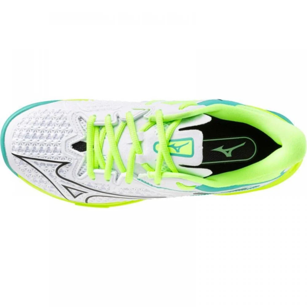 Mizuno Wave Exceed Tour 6 Bianco Argilla Nero Lime