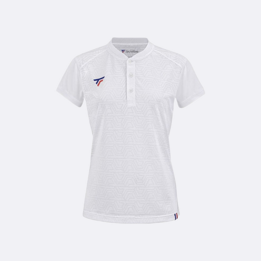 TECNIFIBRE TEAM MESH WHITE POLO SHIRT