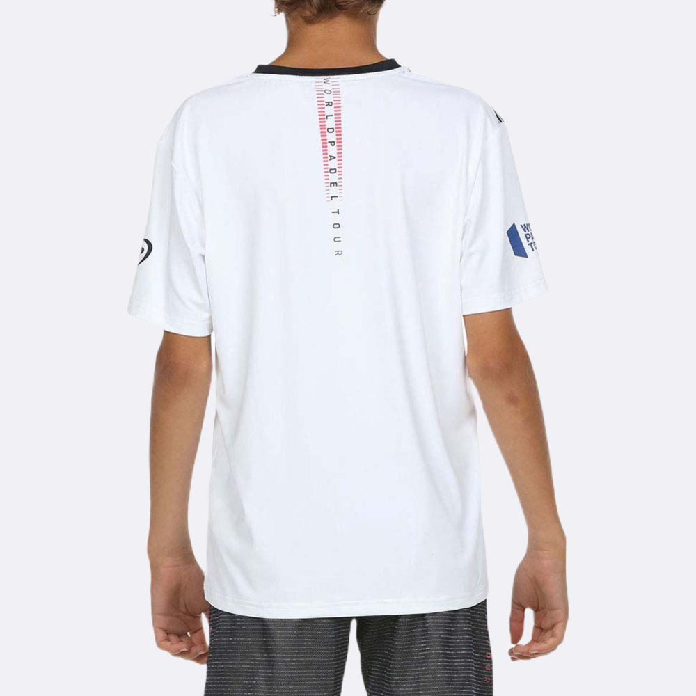 BULLPADEL T-SHIRT REDULLU WPT WHITE