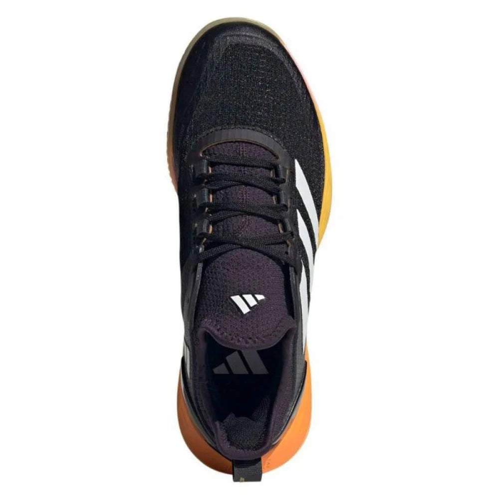 Adidas Adizero Ubersonic 4.1 Nero Argento Arancione - TERRA BATTUTA Donna