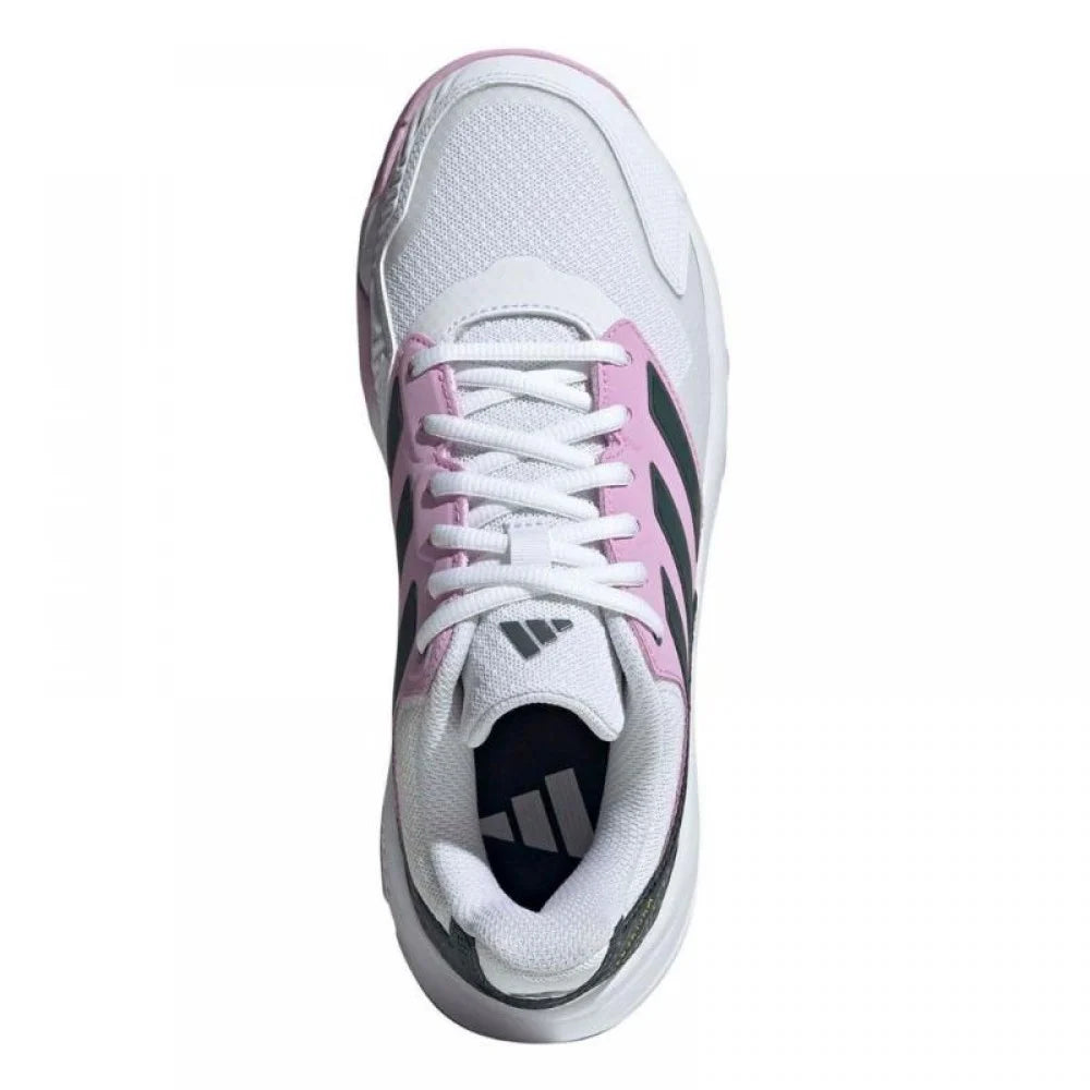 Adidas CourtJam Control 3 Bianca Nero Lilla