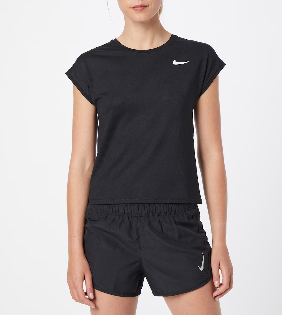 NIKE T-SHIRT NIKE-COURT VICTORY BLACK