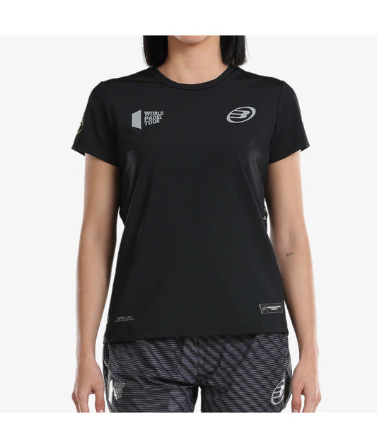 BULLPADEL T-SHIRT LLAMA WPT BLACK