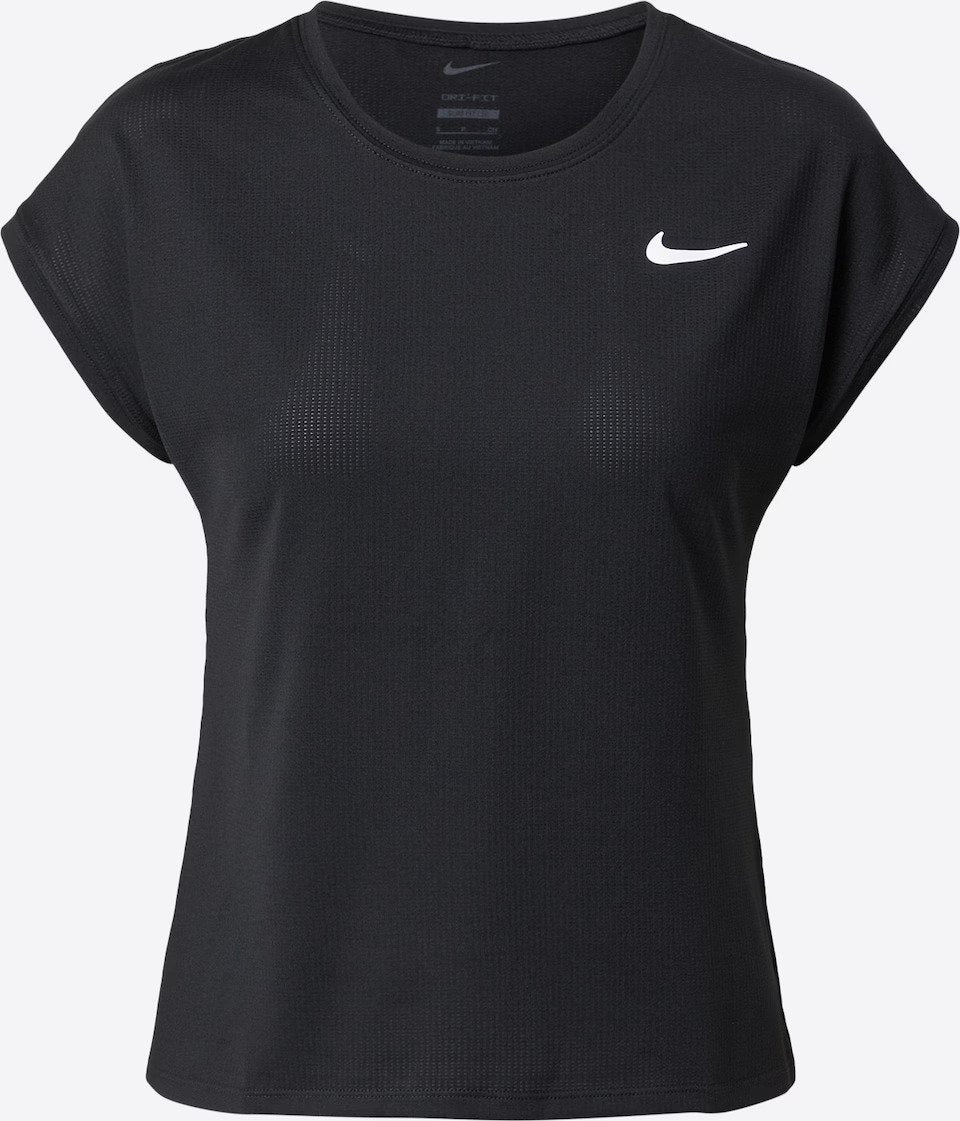 NIKE T-SHIRT NIKE-COURT VICTORY BLACK