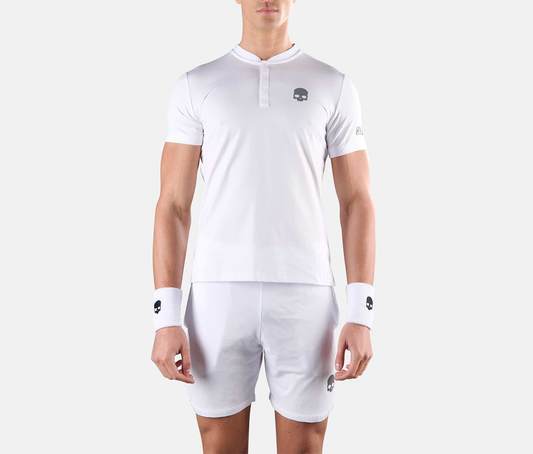 HYDROGEN POLO WIMBLEDON TECH SERAFINO WHITE