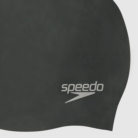 SPEEDO Black Contoured Silicone Cap