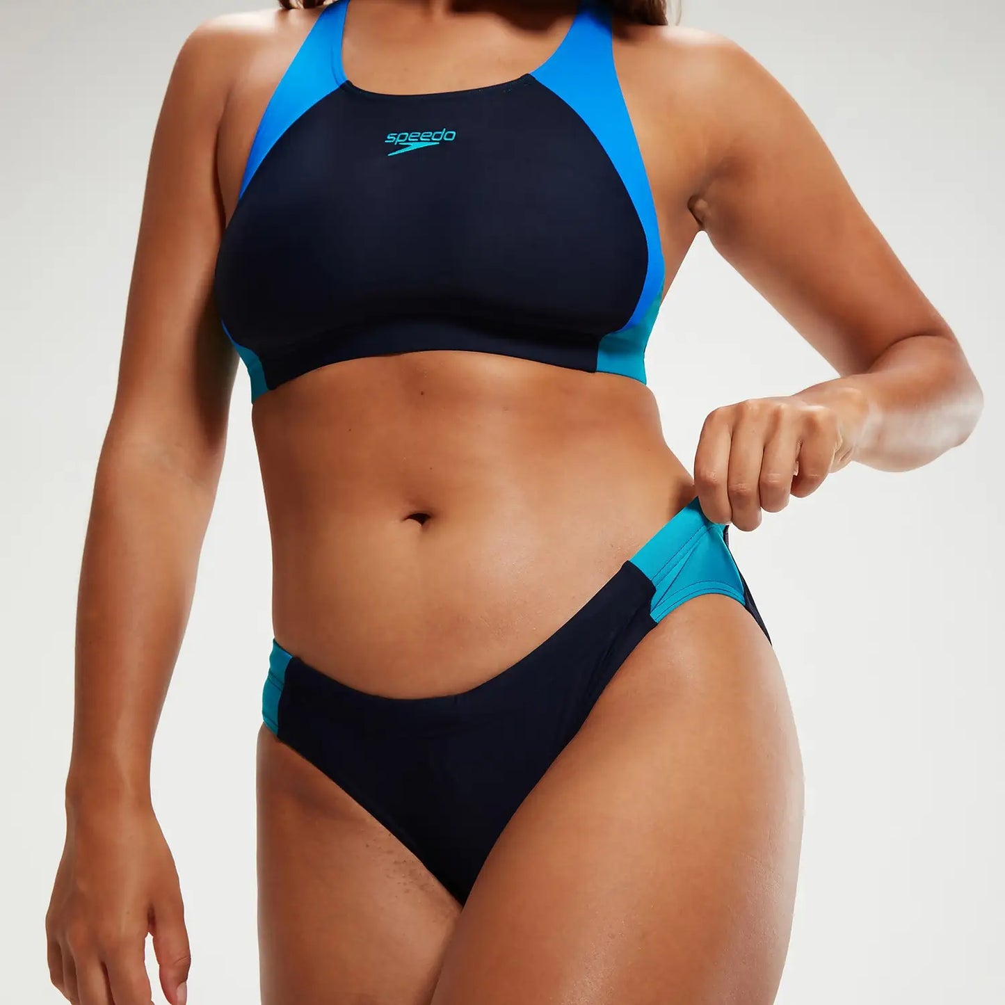 SPEEDO Colourblock Splice Bikini