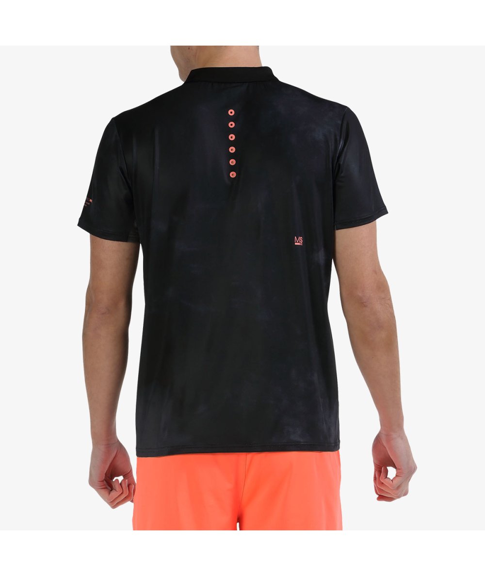 BULLPADEL POLO MOLLA BLACK