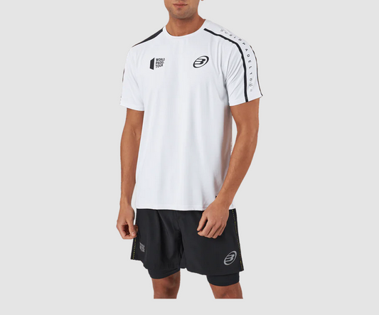 BULLPADEL T-SHIRT LIRON WPT WHITE