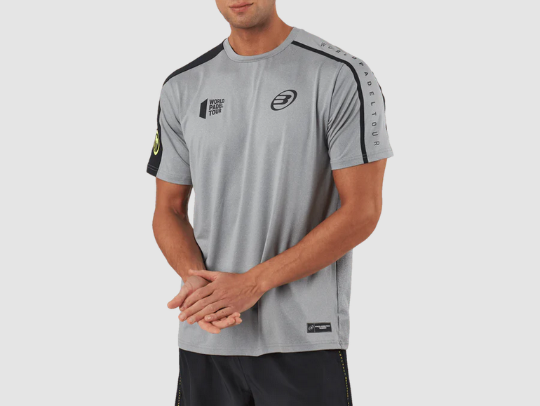 BULLPADEL T-SHIRT LIRON WPT GREY