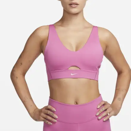 NIKE TOP INDY PLUNGE CUTOUT