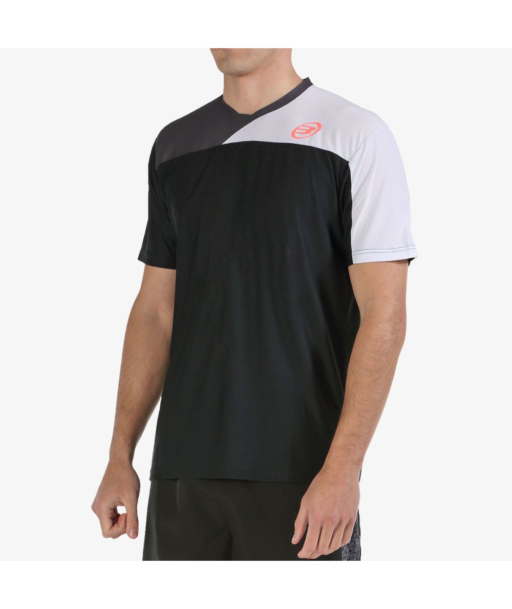 BULLPADEL T-SHIRT CODEO BLACK/WHITE